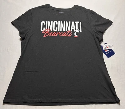 Camisa para mujer Cincinnati Bearcats Champion talla XL manga corta nueva con etiquetas Foto 1 de 4