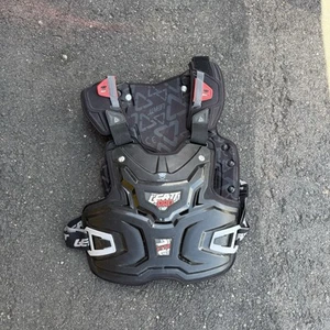 LEATT sz Medium M Chest Protector Pro Lite black armour motorcross dirtbike 40cm - Foto 1 di 16