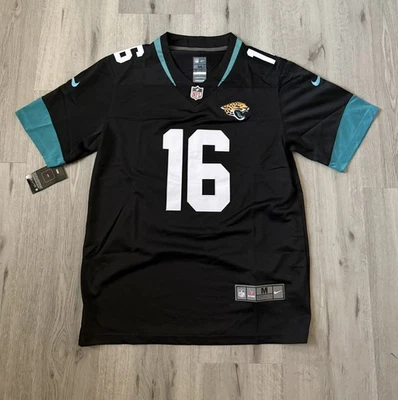 Мужские футбольные майки Trevor Lawrence Jacksonville Jaguars NFL средний размер совершенно новые - Изображение 1 из 3