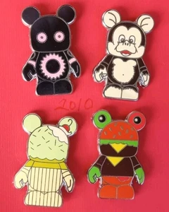 Disney Trading Pins Lot of 4, All Unique - Rare HTF 2010 - Picture 1 of 1