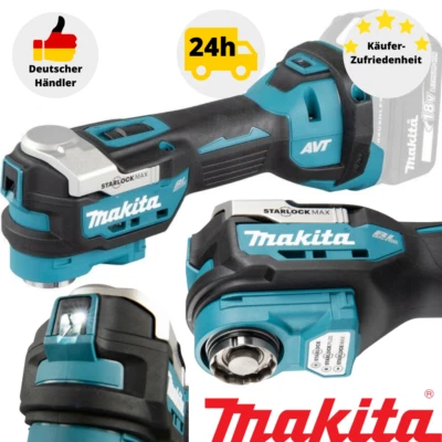Makita DTM52Z Akku-Multifunktionswerkzeug Sägen Polieren Schneiden Schleifen - Bild 1 von 4