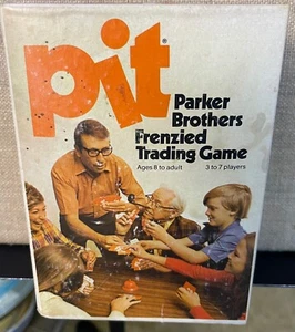 Pit Vintage Card Game Parker Brothers Frenzied Trading Commodities  No. 661 - Picture 1 of 3