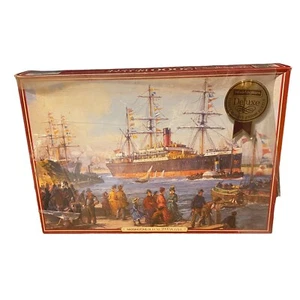 New Waddingtons Deluxe 2000 Piece Jigsaw Puzzle Welcome Home Ellis Silas Ships - Picture 1 of 24