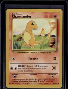 Juego de cartas coleccionables Pokémon Charmander Base Set 46/102 Regular Ilimitado Común - Imagen 1 de 2