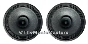 Coppia Altoparlanti Full-Range 10 pollici Basso Mid Woofer 8 ohm Home Stereo Sound Studio - Foto 1 di 10