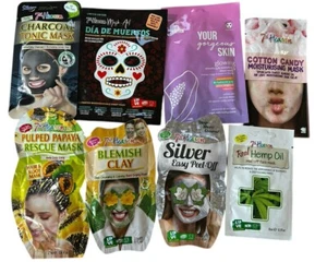 Face/Hair Mask Bundle X8 All Brand New - Picture 1 of 8