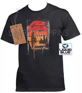 1-CAMISETA IMPRESA GRÁFICA PARA HOMBRE ECLIPSE SURF TABLA DE SURF OCÉANO PLAYA PUESTA DE SOL PUESTA DE SOL - Imagen 1 de 3