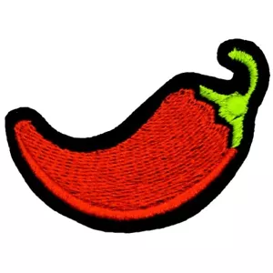 Lindo parche bordado de chile comida de frutas moda estilo GIrl - Imagen 1 de 1