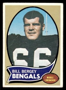 1970 Topps - Bill Bergey #168 (RC) - Imagen 1 de 2