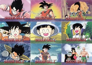 JUEGO COMPLETO DE TARJETAS BASE DRAGONBALL Z CROMO 2000 ARTBOX DE 80 AN - Imagen 1 de 4