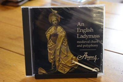 ANONYMOUS 4 "AN ENGLISH LADYMASS" CD [NEW SEALED] HARMONIA MUNDI [186] Foto 1 de 4