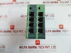 Phoenix Contact FL Hub 8TX-ZF 2832551 Ethernet Hub Class II Repeater - Picture 1 of 8