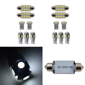 14PCS Car Interior LED Lamp Package Kit For 99-16 Ford F150 F250 F350 12V White - Picture 1 of 10