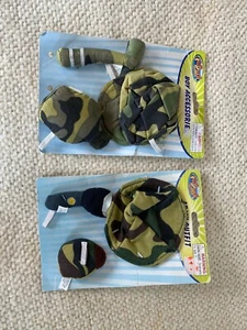Two Fun Bunch Buddies Army Outfits and Accessories - Picture 1 of 3