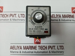 Kacon TDS-2260M Solid State Timer 0-60 Minutes 220VAC 50/60HZ 2VA 5A - Picture 1 of 10