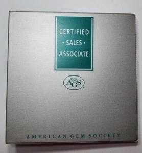 Vintage AGS Certified Sales Associate Complete Set and Gem Guide Book **New** - Picture 1 of 7