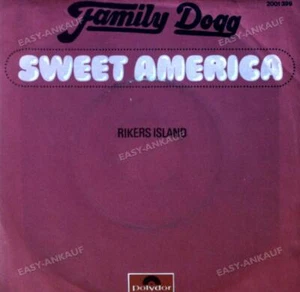 Steve Rowland & The Family Dogg - Sweet America / Rikers Island 7" (VG/VG) . - Picture 1 of 1
