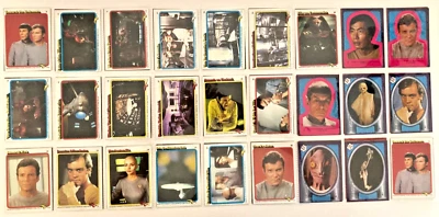 1979 STAR TREK - THE MOTION PICTURE Trading Cards & Stickers LOT OF 57 - Image 1 of 4