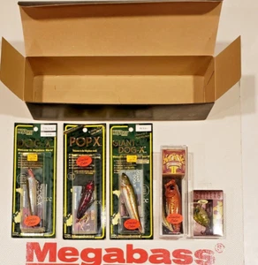 WOW! Megabass 2009 Summer Secret Color Selection TOP WATER LIMITED SET FREE SHIP - Picture 1 of 9
