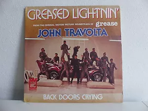 BO Film OST Grease Greased lightnin JOHN TRAVOLTA 45 MD 151 - Foto 1 di 1