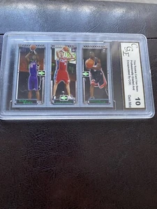 2003-04 TOPPS MATRIX CHRIS BOSH CHRIS KAMAN AND DWAYNE WADE RC  GEM MINT 10 - Picture 1 of 1