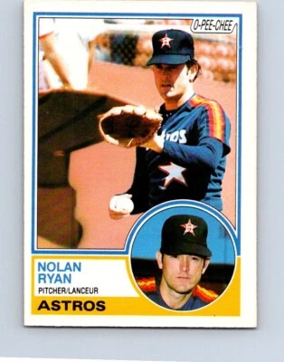 VINTAGE BASEBALL CARD O-PEE-CHEE 1983 HOUSTON ASTROS NOLAN RYAN  NO105 - Image 1 of 2