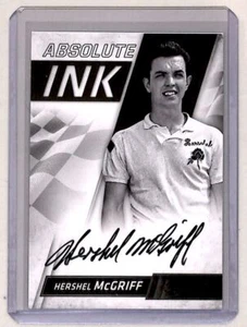 2017 Panini Absolute Ink Hershel McGriff Auto Frank Christian #AI-HM - Picture 1 of 2