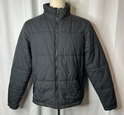 REI Men's Large Black Zip Up Puffer Jacket - Image 1 of 4