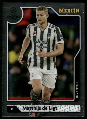 2022 MERLIN UEFA CHAMPIONS LEAGUE MATTHIJS DE LIGT JUVENTUS #28 - Image 1 of 2