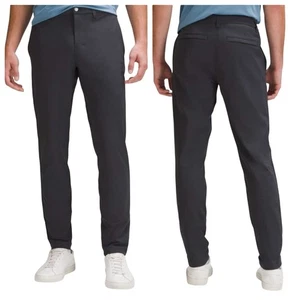 Lululemon ABC Slim-Fit Hose Herren Gr. 30 schwarz ehemals Commission Pants 31"L - Bild 1 von 12