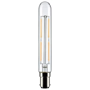 4 Watt T6.5 LED - Clear - Double Contact Bayonet Base - 4000K - 400 Lumens - 120 - Picture 1 of 6