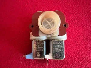 Electroválvula - Válvula de agua para lavadora secadora EBD WTW 2049 INOX pieza original - Imagen 1 de 4