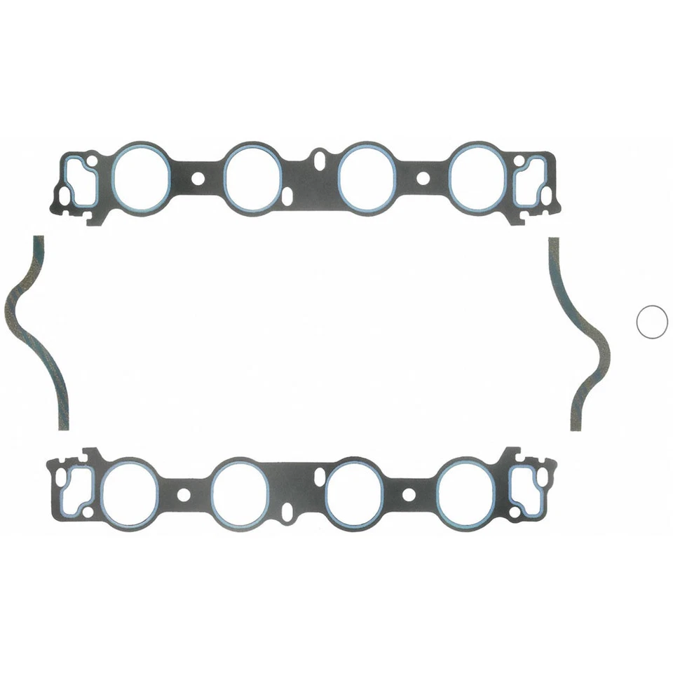 Fel Pro Intake Gasket Set 1231; Composite, 2.6 x 2.24 in. Oval for BBF CJ, SCJ - Image 1 of 1
