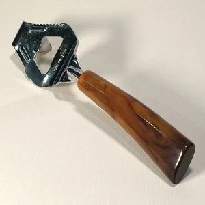 Flaschen Dosenöffner Bar Küche Multitool Swirly Butterscotch brauner Griff  - Bild 1 von 10
