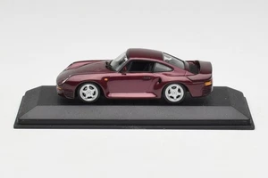 400062525 Porsche 959 Dark Red Metallic Minichamps 1/43 - Picture 1 of 4