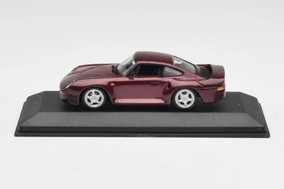 400062525 Porsche 959 Dark Red Metallic Minichamps 1/43 - Image 1 of 4
