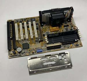 Gigabyte GA-6BXE REV 2.0 Slot 1 Motherboard - 5 x PCI, 2 x ISA, 1 x AGP Slots - Picture 1 of 5