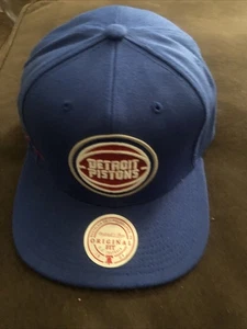 Detroit Pistons Mütze Druckknopf blau  - Bild 1 von 6