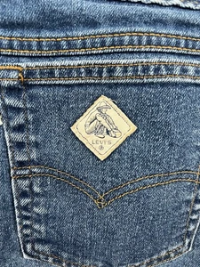 Jeans vintage Levis Prospector bianco tab donna 34 vita alta gamba larga - Foto 1 di 17