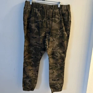 DIVIDED by H&M ~ Herren Camouflage Pull-On Kordelzug Camouflage Stretch Jogginghose Gr. M - Bild 1 von 15