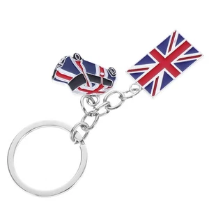 Uk Flag Keychain England Car Accessories Decoration Keyring for Keys - Picture 1 of 10