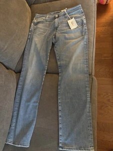 NWT AG MEN’S GRADUATE TAILORED LEG JEANS IN COLOR SIXX SIZE 35x34 - Picture 1 of 6
