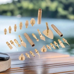 7/9/10Pcs Heat Insert Nut Iron Tip M2-M8 Thread Embedded Kit For 3D Printer _yy - Photo 1/13