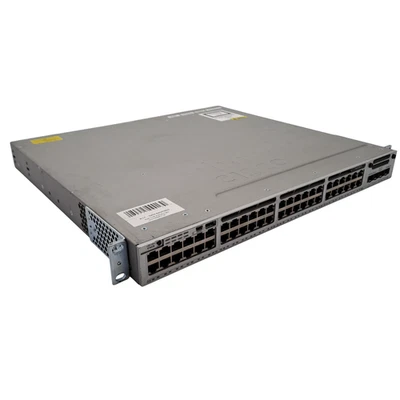 Cisco Managed Switch WS-C3850-48T-S V05 48 x GB RJ45, 4 x 10GB SFP+ - Image 1 of 4