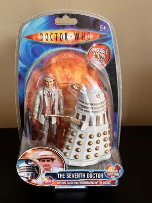 DOCTOR QUIÉN EL SÉPTIMO DOCTOR CON DALEK IMPERIAL RECUERDO DE LOS DALEKS Foto 1 de 4