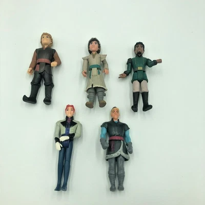 Disney Frozen II Hasbro 4" Kristoff, Ryder, Tenente Mattias mais Príncipe Hans, mais - Imagem 1 de 4