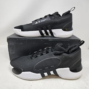 Adidas D.O.N. Issue 5 Team Black Comfy Basketball Shoes / IE8334 / Men's 11 - Picture 1 of 7