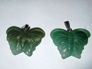 - Anhänger Kristallstein - SCHMETTERLING (G) AVENTURIN - Bild 1 von 1