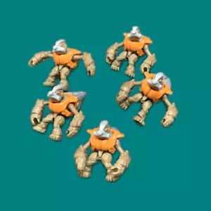 Lot 5 Grunt Halo Mega Bloks Construx Covenant Action Figure Minifigure Toy - Picture 1 of 1