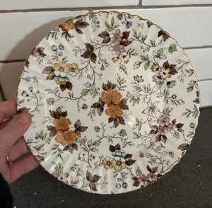 Vintage Samuel Radfords Bone China The Gatineau Dessertteller Herbstlicher Herbst - Bild 1 von 6